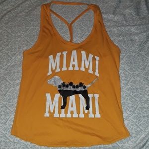 New Pink sport tank top